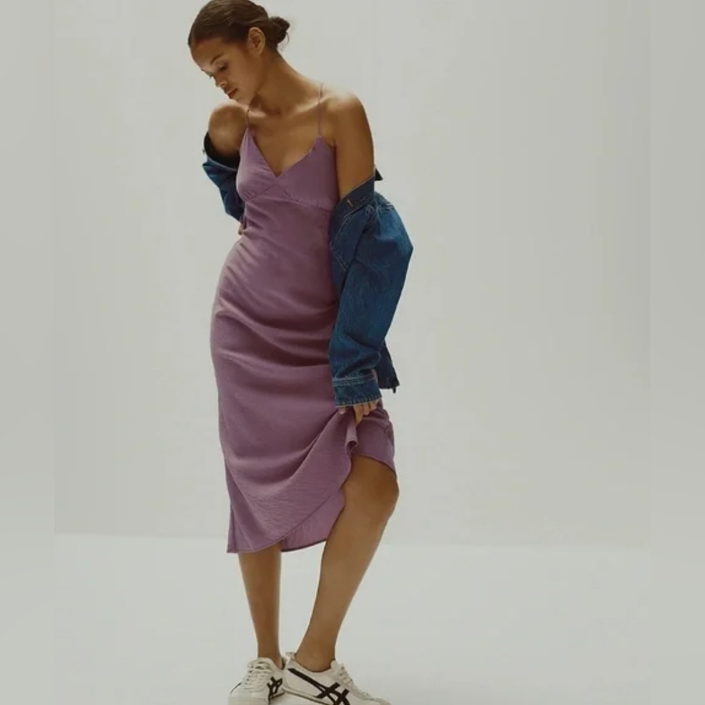 Madewell The Layton Midi Slip Dress